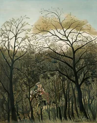 Spotkanie w lesie, 1889